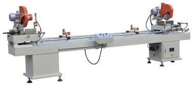 Double Head Mitre Saw for Window and Door Production UPVC Window Machine supplier