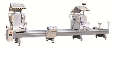 PVC / UPVC / Vinyl Window Double Head Mitre Saw Plastic Profile Cutting supplier