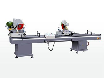 Double Head Mitre Saw Window and Door Machinery for Aluminum Profile,Aluminum Window Machine supplier