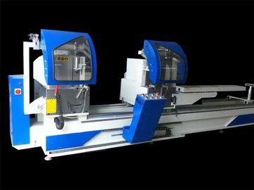 Auto Plastic Window and Door Machinery CNC Arbitrary Angle Double Mitre Saw supplier