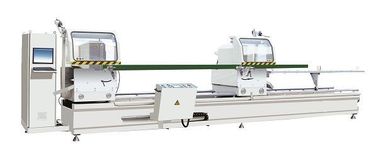 Auto Plastic Window and Door Machinery CNC Arbitrary Angle Double Mitre Saw supplier