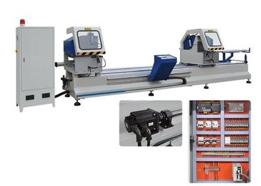 CNC Aluminum Profile Double Head Mitre Saw  / CNC PVC Window Frame  Cutting Machine supplier