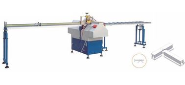 High Precision UPVC Window Machine Mullion V Shape Cutting Saw supplier