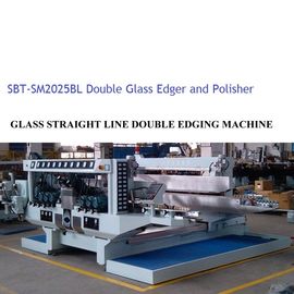 Glass Double Edger Glass Processing Equipment / Glass Processing Plant,Glass Double Edger ,Straiight Line Glass Edger supplier