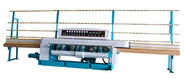 PLC Control Glass Beveling Machine , Vertical Automatic Glass Straight Line Beveling Machine,Glass Beveling Machine supplier