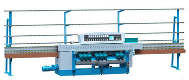 Auto Straight Line Edge Grinding Machine ,Mosaic Glass Double Edger With 11 Motors supplier