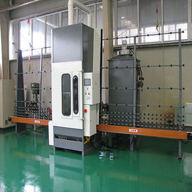 Professional Auto Glass Edging Machine , Vertical Sandblasting Glass Equipment supplier