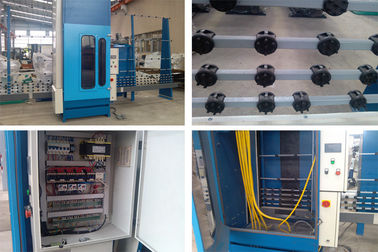 Professional Auto Glass Edging Machine , Vertical Sandblasting Glass Equipment supplier