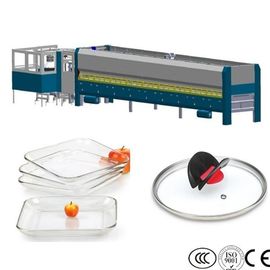 Microwave Cover Glass Tempering Furnace With Hi - Tech Touching Screen supplier