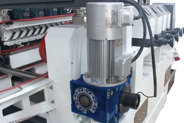 Ten Motors Double Edge Polishing Machine , Glass Grinding Machine White Color supplier