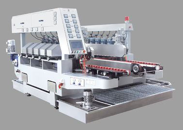 Ten Motors Double Edge Polishing Machine , Glass Grinding Machine White Color supplier