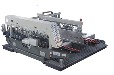 PLC Control Glass Edging Machine For Glass Production Line,Glass Double Edging Polishing Machine,Glass Double Edger supplier