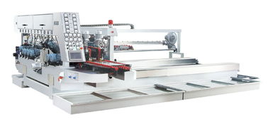 Full Automatic Glass Edging Machine With Film Removing Device , 0-8m / Min supplier