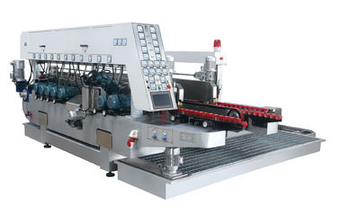 Full Automatic Glass Edging Machine With Film Removing Device , 0-8m / Min supplier