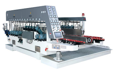 High Power Glass Grinding Machine 45 Degree , Glass Edging Equipment With 26 Motors supplier