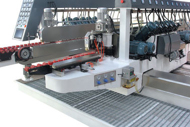 High Power Glass Grinding Machine 45 Degree , Glass Edging Equipment With 26 Motors supplier