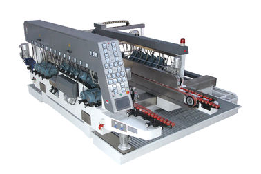 Automatic Glass Edging Machine , Glass Grinding Equipment 0~3mm Glass Chamfering Width supplier