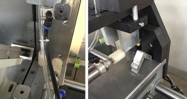 CNC Aluminum Window Corner Key Cutting Machine / CNC Aluminum Corner Connector Cutting Saw supplier