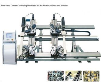 Cnc Vertical Four Point Aluminium Corner Crimping Machine Win - Door Profile Making supplier