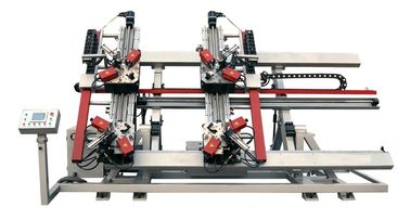 Cnc Vertical Four Point Aluminium Corner Crimping Machine Win - Door Profile Making supplier