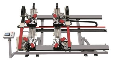 CNC Four Head Aluminium Window Corner Crimping Machine for Window and Door, Aluminium Window Corner Crimping Machine supplier
