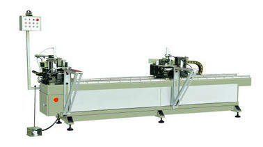 Automatic Two Head Aluminium Corner Crimper / Aluminum Window Corner Crimping Machine supplier