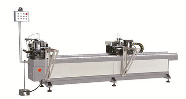 Aluminium Window Door Fabrication Machine / Aluminum Window Corner Crimper supplier