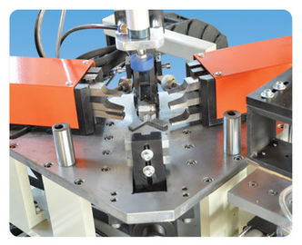 Door Fabrication Aluminium Window Machinery , Two Point Crimping Machine supplier