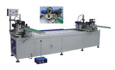 Double Head Aluminium Window Machinery , Aluminium Corner Crimping Machine supplier