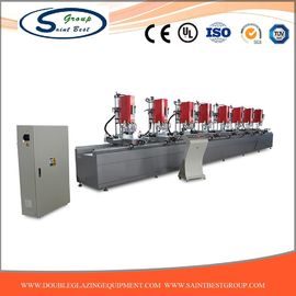 Aluminium Window Multi Spindle Drilling Machine/ Aluminum Window Making Machine Six Head Drilling Machine supplier