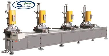 Aluminum Window Profile Four Spindle Drilling Machine / Aluminum Window Fabrication Machine supplier