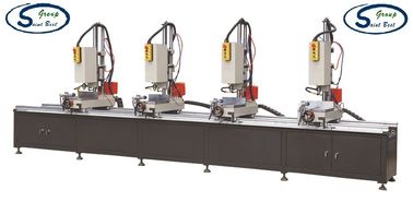 Four Head Aluminum Window Hole Drilling Machine / Multi Mitre Combination Drilling Machine supplier