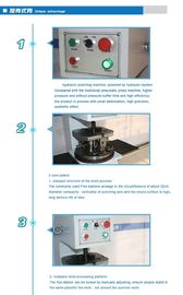 Six Dies Hydraulic Punching Machine , Aluminum Fabrication Equipment 2.2Kw supplier