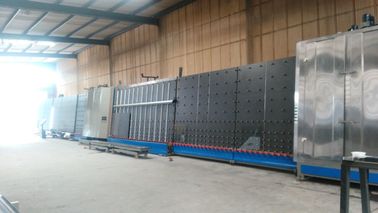 Hollow Glass Double Glazing Machinery With PLC Control System , 2500x5000mm supplier