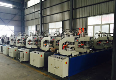 One Head Window Welding Machine , Upvc Window Machinery Variable Angle Welding supplier