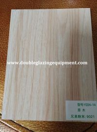 Aluminum Profile Wood Texture Sublimation Heat Press Machine 6.5m Length supplier