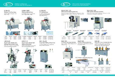 High Speed Window and Door Machinery PVC Profile Glazing Bead Saw supplier