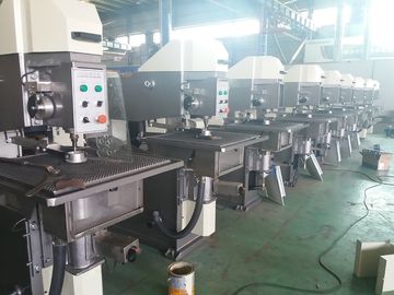 Semi Automatic Glass Drilling Machine With Lower Drilling Bit PLC Control System supplier